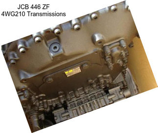 JCB 446 ZF 4WG210 Transmissions