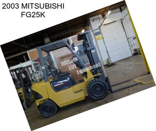 2003 MITSUBISHI FG25K