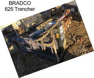 BRADCO 625 Trencher