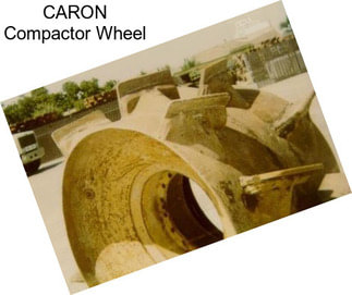 CARON Compactor Wheel