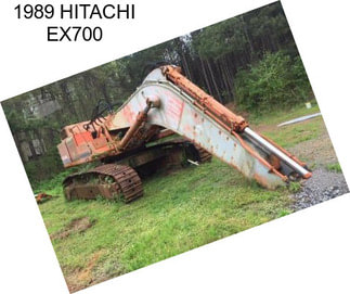 1989 HITACHI EX700