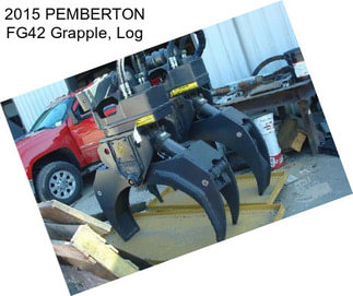 2015 PEMBERTON FG42 Grapple, Log