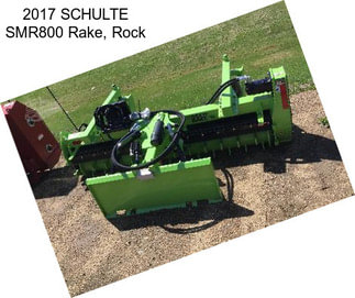 2017 SCHULTE SMR800 Rake, Rock