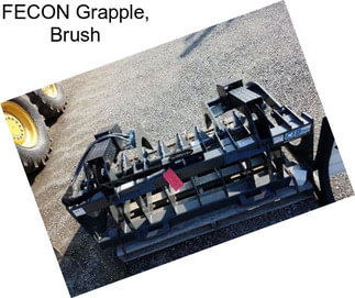 FECON Grapple, Brush