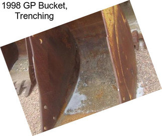 1998 GP Bucket, Trenching