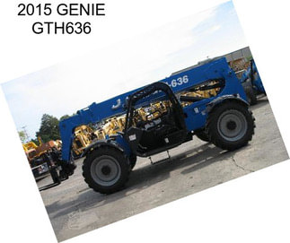 2015 GENIE GTH636