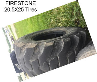 FIRESTONE 20.5X25 Tires