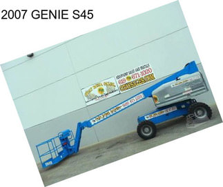 2007 GENIE S45