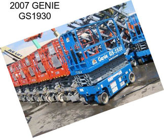 2007 GENIE GS1930
