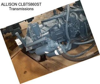 ALLISON CLBT5860ST Transmissions