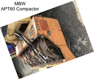 MBW APT60 Compactor