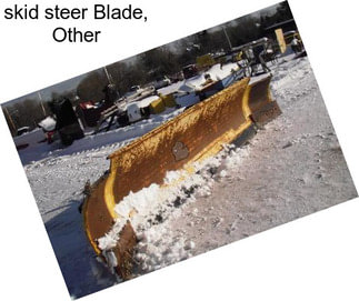 Skid steer Blade, Other
