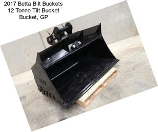 2017 Betta Bilt Buckets 12 Tonne Tilt Bucket Bucket, GP