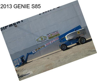 2013 GENIE S85