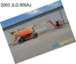 2003 JLG 800AJ