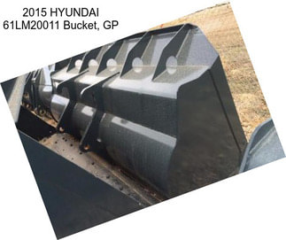 2015 HYUNDAI 61LM20011 Bucket, GP