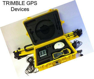 TRIMBLE GPS Devices