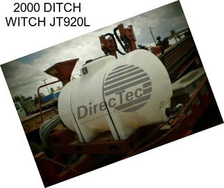 2000 DITCH WITCH JT920L