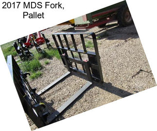 2017 MDS Fork, Pallet