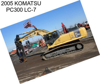 2005 KOMATSU PC300 LC-7