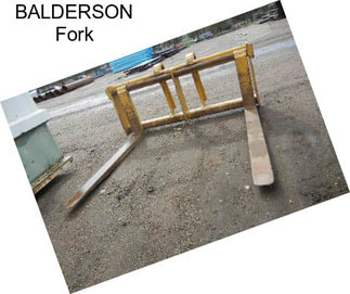 BALDERSON Fork