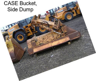 CASE Bucket, Side Dump