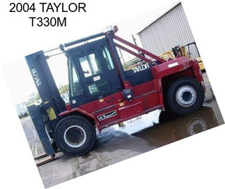 2004 TAYLOR T330M