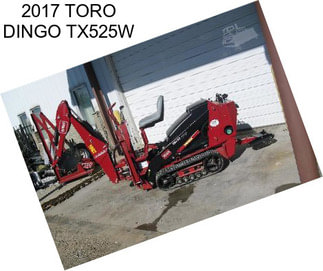 2017 TORO DINGO TX525W