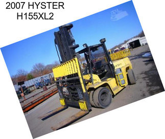 2007 HYSTER H155XL2