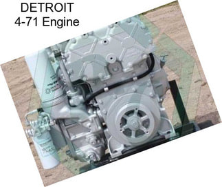 DETROIT 4-71 Engine