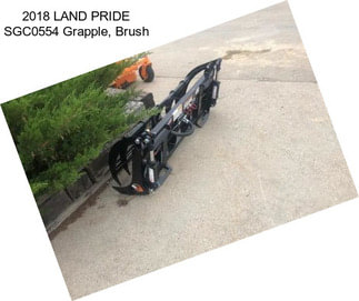 2018 LAND PRIDE SGC0554 Grapple, Brush