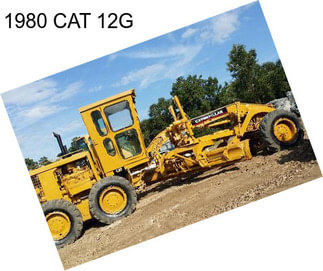 1980 CAT 12G