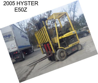 2005 HYSTER E50Z