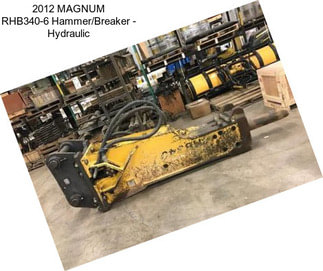 2012 MAGNUM RHB340-6 Hammer/Breaker - Hydraulic