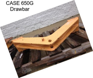 CASE 650G Drawbar
