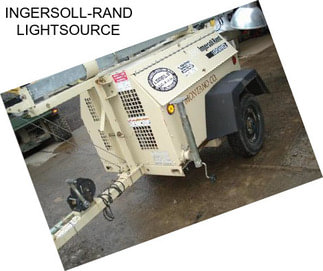 INGERSOLL-RAND LIGHTSOURCE