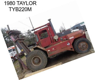 1980 TAYLOR TYB220M