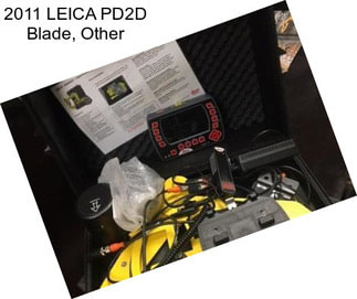 2011 LEICA PD2D Blade, Other