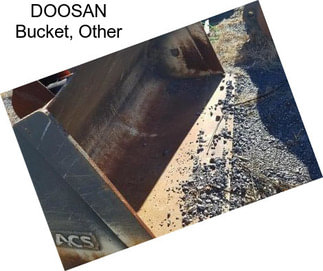 DOOSAN Bucket, Other