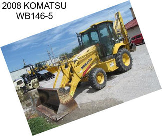 2008 KOMATSU WB146-5