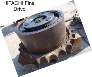 HITACHI Final Drive