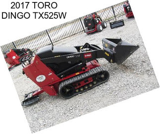 2017 TORO DINGO TX525W