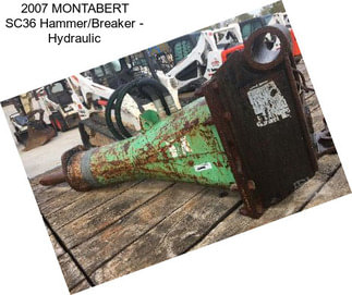 2007 MONTABERT SC36 Hammer/Breaker - Hydraulic