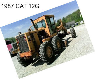 1987 CAT 12G