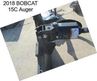 2018 BOBCAT 15C Auger