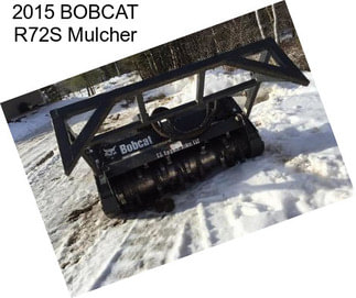 2015 BOBCAT R72S Mulcher