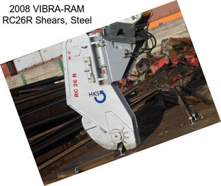 2008 VIBRA-RAM RC26R Shears, Steel