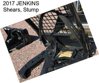 2017 JENKINS Shears, Stump