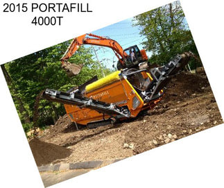 2015 PORTAFILL 4000T