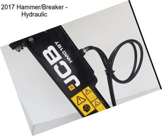 2017 Hammer/Breaker - Hydraulic